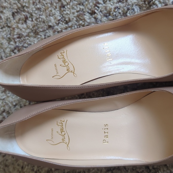 Christian Louboutin Kate 55MM nude size EU36 - Picture 3 of 10